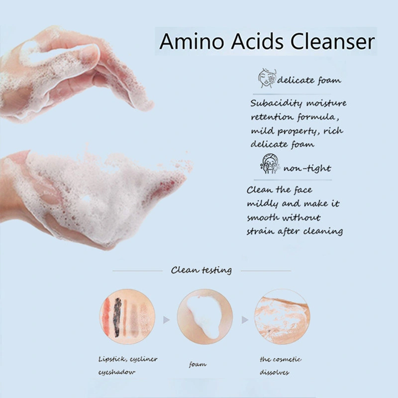 Soft and Moist Facial Cleanser for Skin Care
