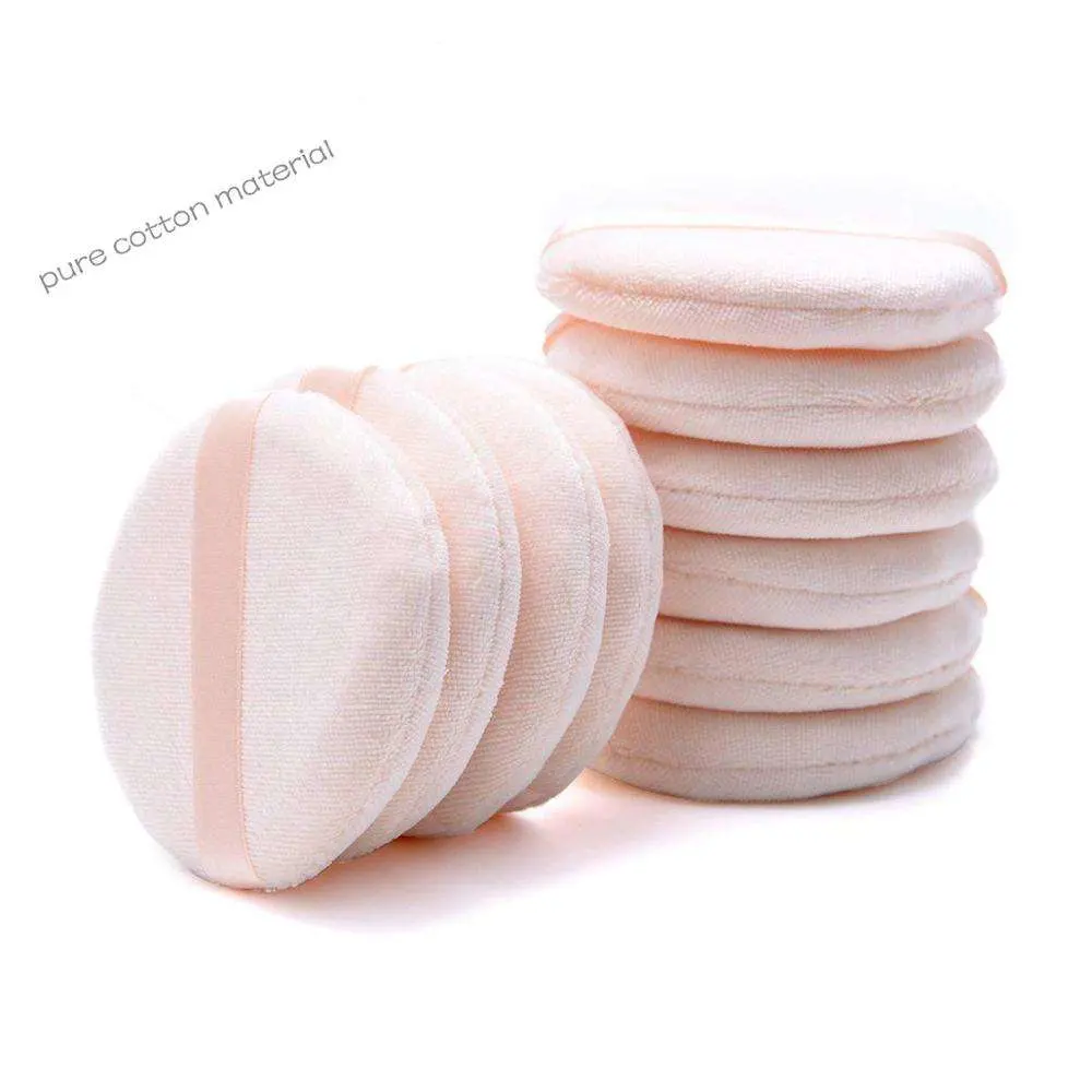 Professional Makeup Tools Cosmetic Round Body Face Loose Pink Powder